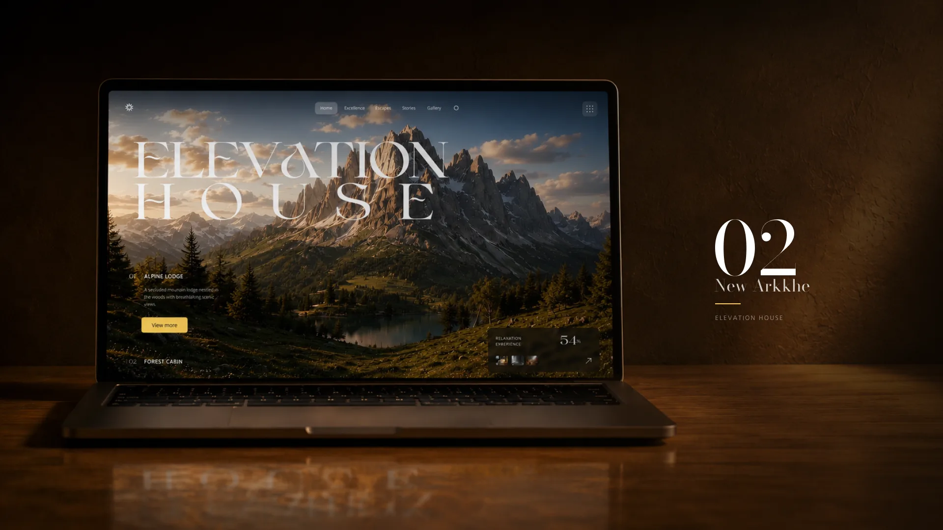 Elevation House — animated prototype cover