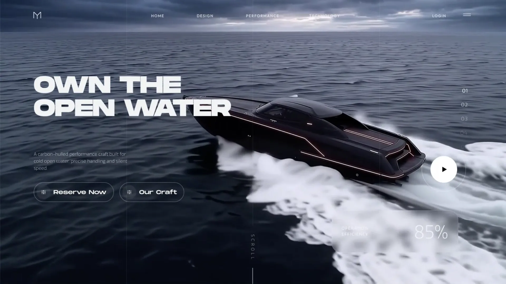 Mystral — animated prototype cover