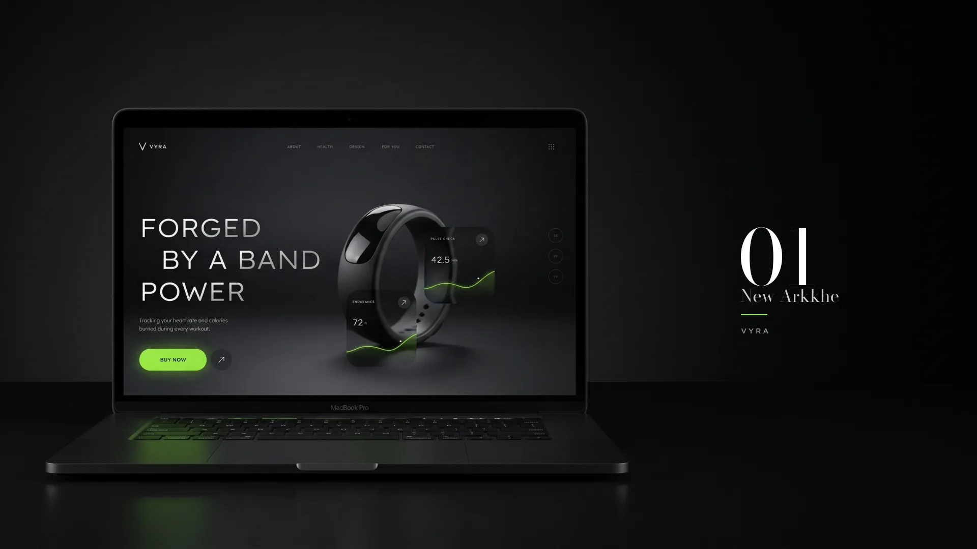 VYRA — animated prototype cover